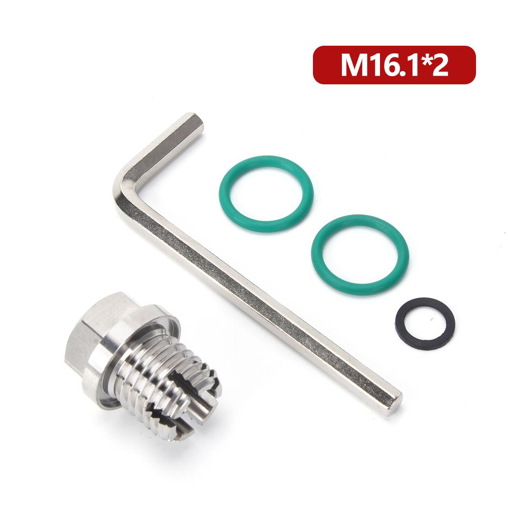 RASTP-M10.4/M12.1/M14.1/M16.1/M18.1 Oil Drain Plug Piggyback Self Tapping Oil Pan Thread Repair Kit With O-Ring Wrench QRF042