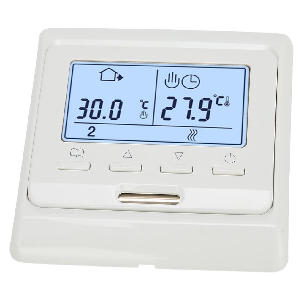 AC180V 230V Thermostat Wall Mounted Stove Temperature Controller for Water Floor Heating