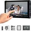 Portkeys PL5 Camera Field Monitor 500nit Live Streaming Capture Card Monitor Vertical Shooting Stretch Color Grader USB Interface 5.4" 360° 3.0