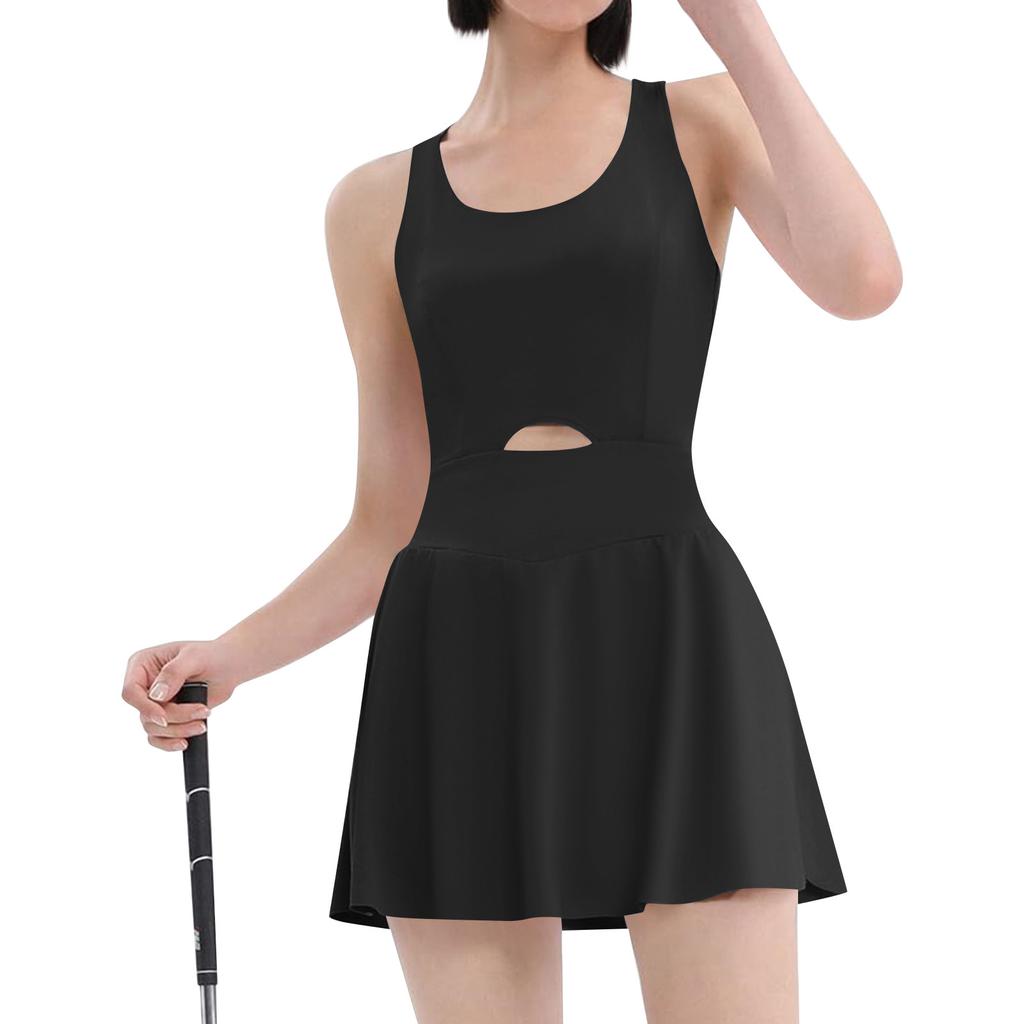 Женские однотонные спортивные комбинезоны со встроенными шортами, повседневный комбинезон для тренировок, спортивный комбинезон без рукавов, отпускная одежда