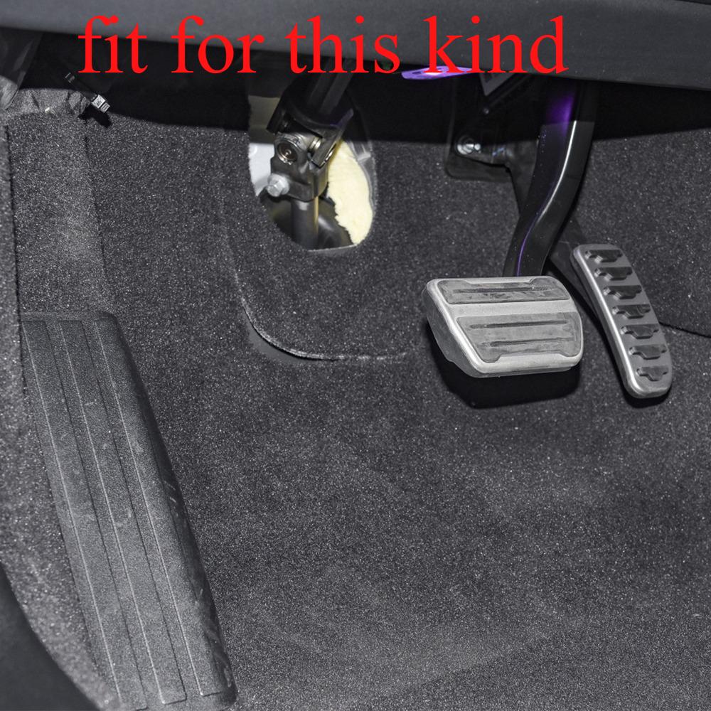 Stainless Steel Footrest Foot Rest Pedal Cover for Range Rover Evoque Land Rover Discovery Sport Jaguar E-Pace LHD Accessories