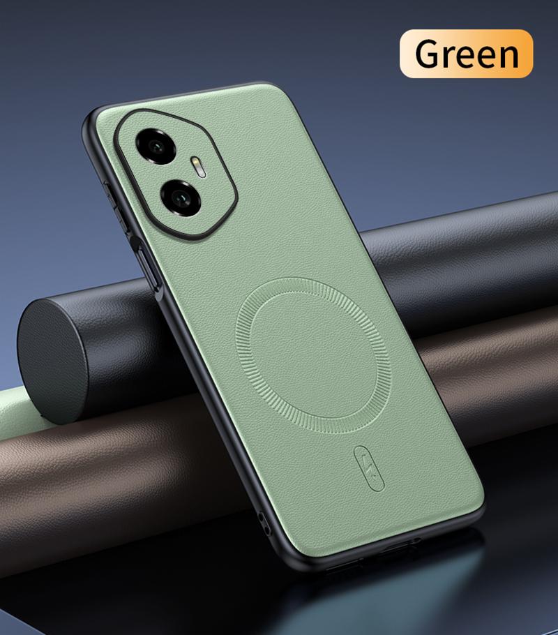 Для Honor 300 Чехол Магнитная Кожаная Защитная Крышка Для Honor 300 Высокое Качество Защита от Отпечатков Пальцев Нескользящий PC+TPU