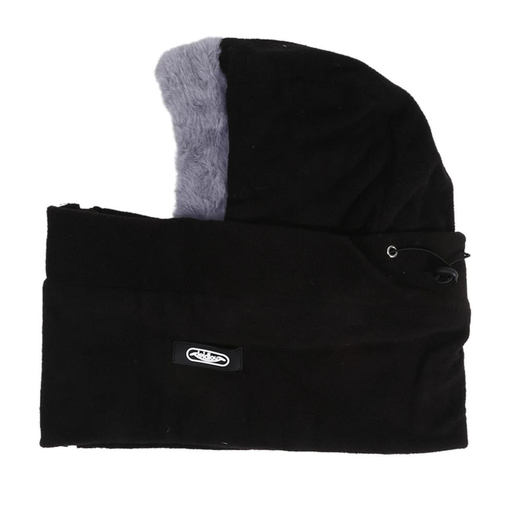 Winter Windproof Skiing Visor Breathable Thermal Face Mask Neck Warmer Scarf Helmet Hood Outdoor Cycling Cold Weather Protection Gear