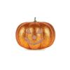 Citrouille Halloween Lumineuse 17 Cm - Orange