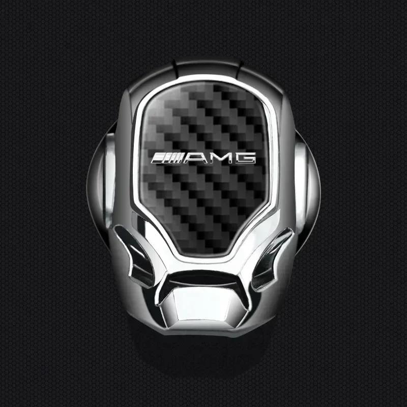 1pcs Car One-Click Start Buttons Protective Cover Decoration For Mercedes Benz Amg W204 W213 W205 W211 W212 W176 W205 W203 OM8