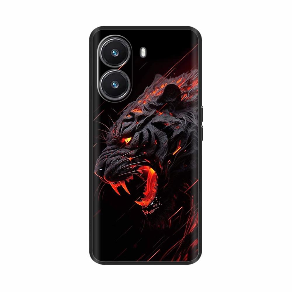 Чехол для Xiaomi Poco X7 Pro 5G Задняя крышка Милый Мультяшный Расписной Мягкий Силикон Fundas Для Xiaomi PocoX7 Pro Ударопрочный Телефон Coque
