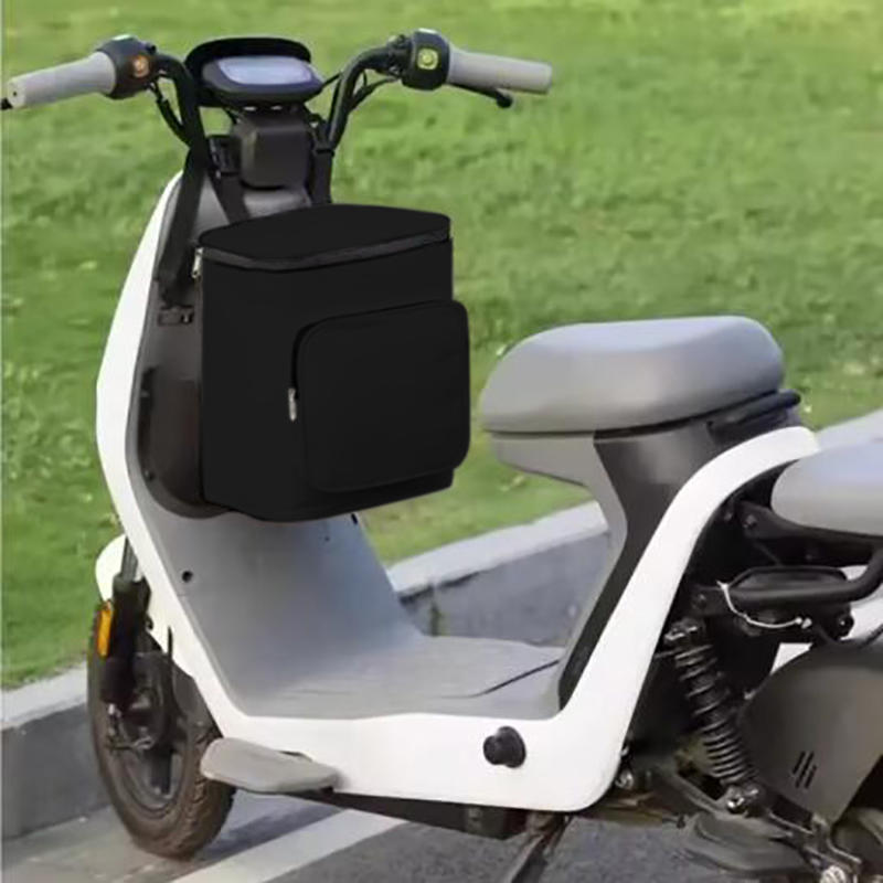 Водонепроницаемая сумка для хранения мотоцикла большой вместимости, передняя/задняя, сумка-кофр с амортизацией для электровелосипеда, скутера