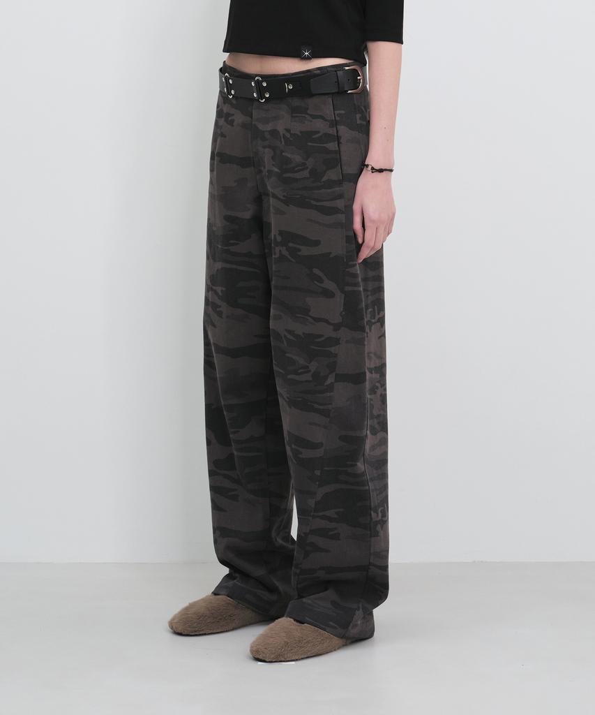 Вертикальные брюки Yunse (Camo)