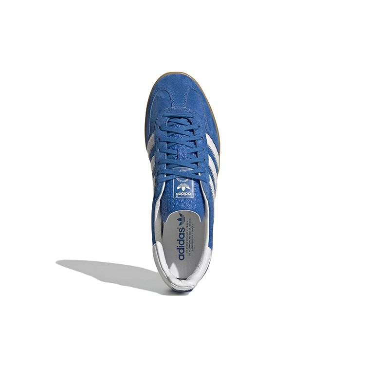 adidas Кроссовки унисекс Gazelle Indoor Blue Bird Gum Cloud-White H06260