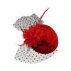 Formal Hat Fascinator Hat Flower Fedoras Hat Hair Clip Feather Hairpin  Photography Headdress