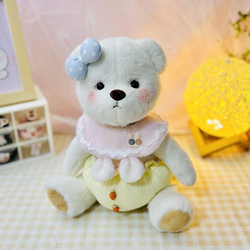 Плюшевая игрушка Лина Медведь 30 см с пижамой для переодевания