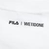 Fila × WE11DONE Женская футболка с принтом букв, короткий рукав, топы F11W626108F-WT