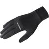 Salomon AGILE WARM GLOVE U Перчатки-варежки для улицы, Унисекс, LC1897600, Глубокий черный, Размер XS