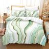 Шикарный бирюзовый мраморный комплект постельного белья Микрофибра Мятный Черный Золотой Блеск Постельное белье Роскошный Современный модный Комплект Односпальный Двуспальный Полный размер