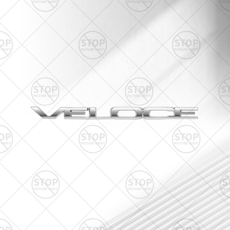 HNQJR1 Car Sticker VELOCE Logo 3D Decal Body Decoration Badge Rear Trunk Emblem For Alfa Romeo Giulia Stelvio Giulietta MTO Mito Brera