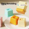 Freezer Safe Silicone Pods Food Grade Molds, Large Capacity 6 Compartments Meal Portion Control Baby Feeding Prep Containers, Leak-proof Reusable