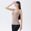 Women Sleeveless Thermal Tank Top Fleece Lined Warm Undershirts Padded Camisole Base
