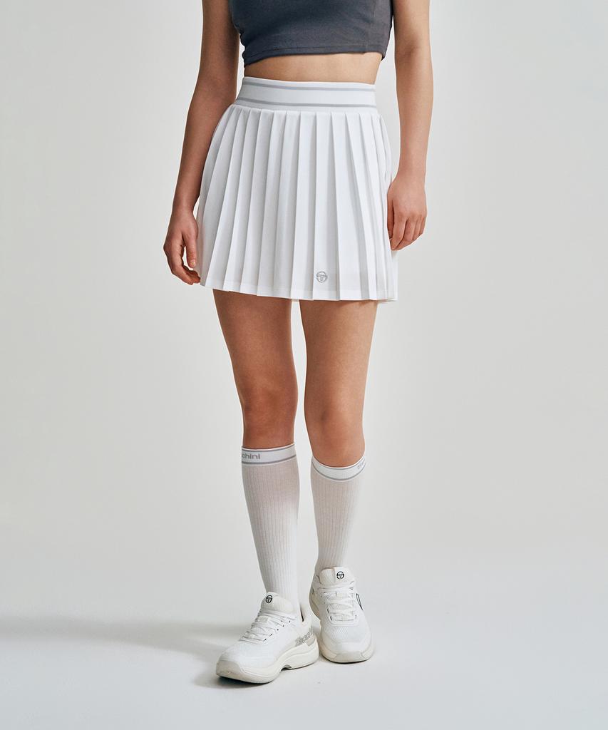 Юбка SERGIO TACCHINI W с широкой полосой (белый)