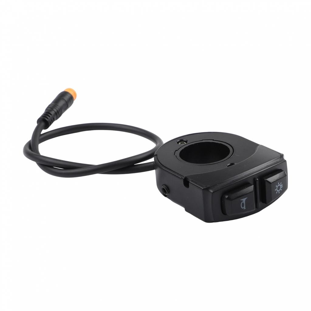 Electric Bike and Scooter 2in1 Switch Button for Headlight and Speaker 3pin