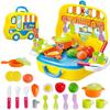 Kids' Portable Play Set: Kitchenware, Dressing Table, Cash Register, Doctor Tools
