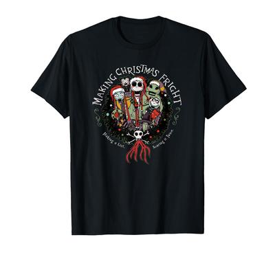 Дисней Кошмар перед Рождеством Making Christmas FRIGHT Футболка