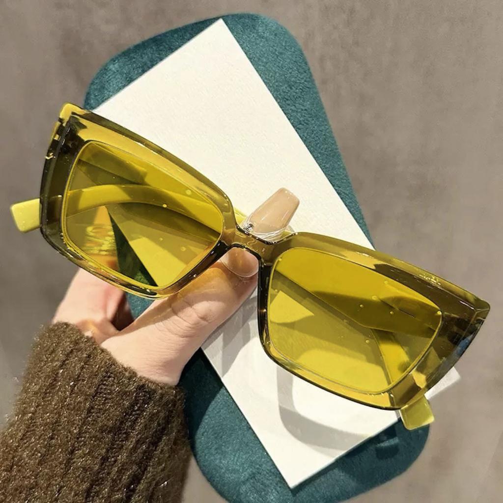 Новый дизайн Квадратная оправа Очки для чтения с ночным видением Тренды Женские Большая оправа Высококачественные Антибликовые Очки для дальнего видения