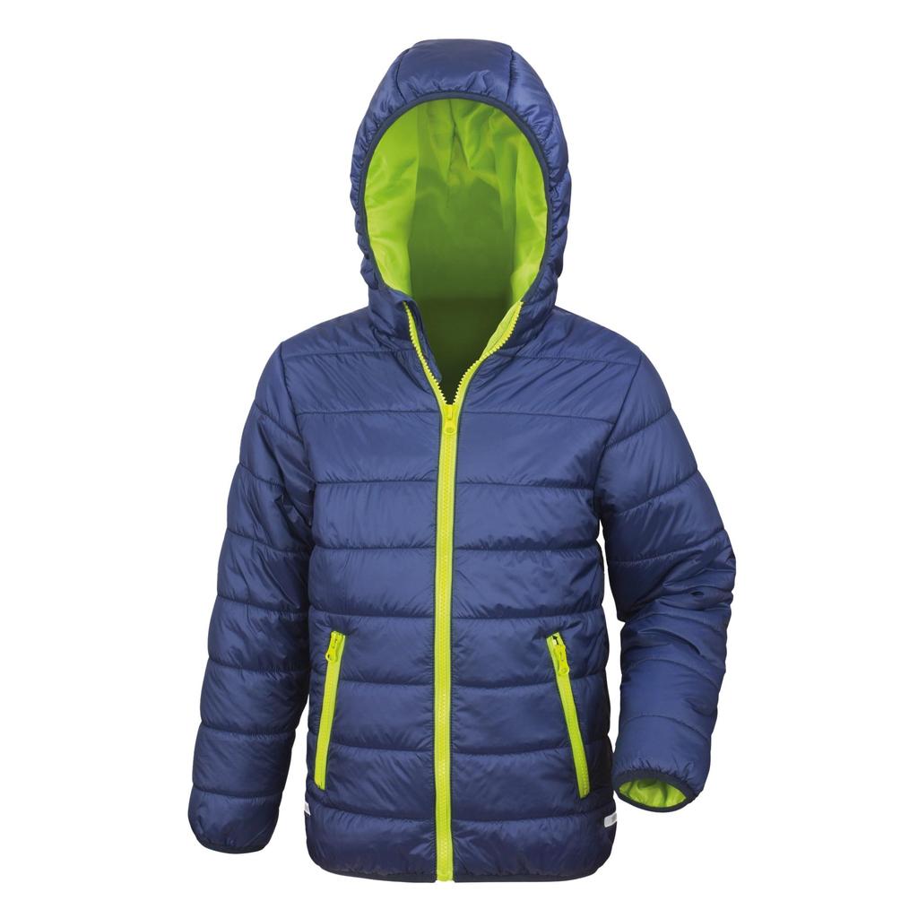 Result Core Childrens/Kids Junior Padded Showerproof & Windproof Jacket