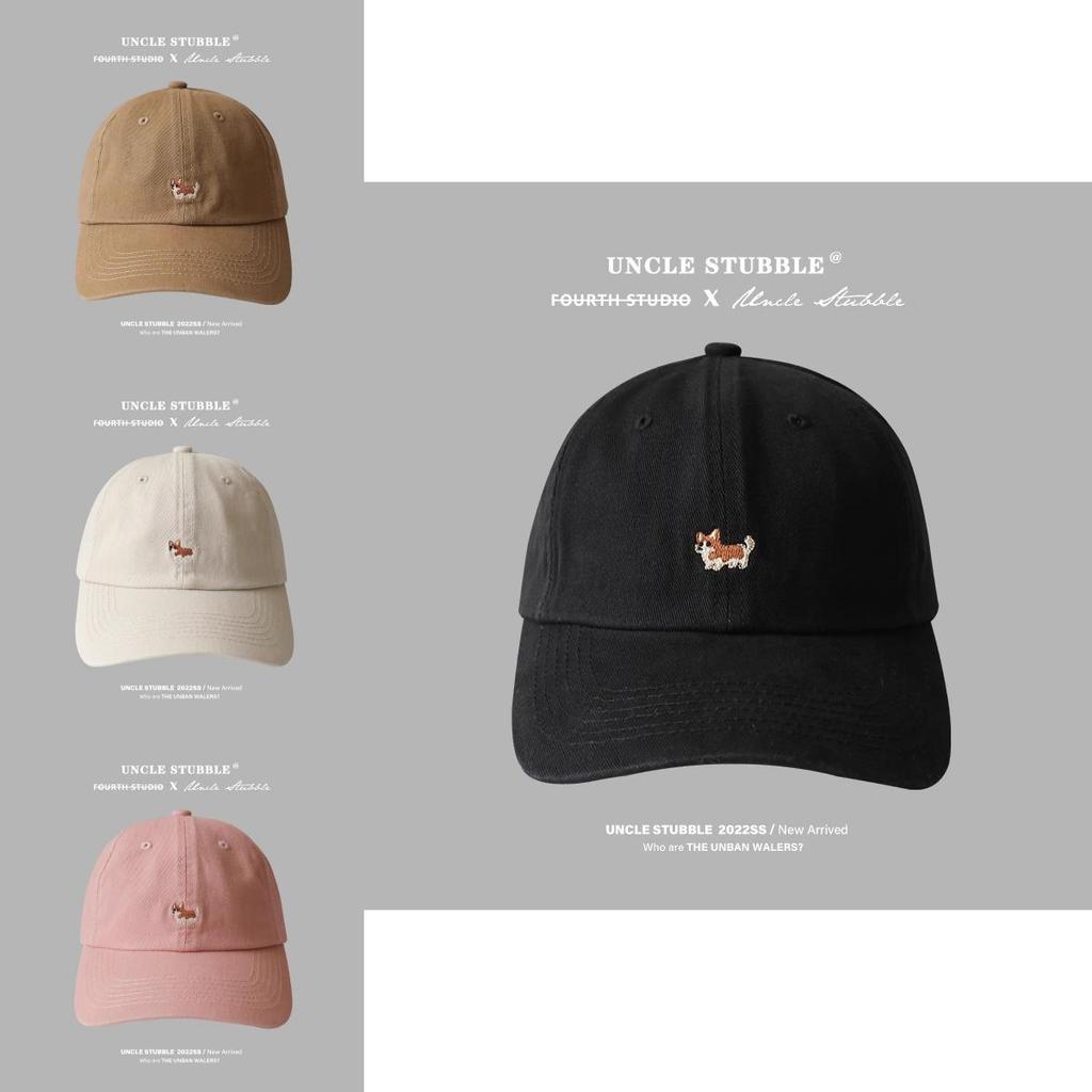 Мультяшная бейсболка с кошкой корги с козырьком от солнца для женщин и мужчин Лето 2025