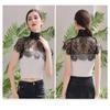Clothes Accessories Shirt Fake Collar Embroidered Blouse Detachable Collar  Women Lady