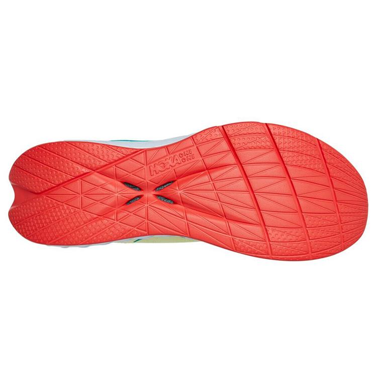 HOKA One One Carbon X 2 Luminary Green Hot Coral 1113526-LGHC