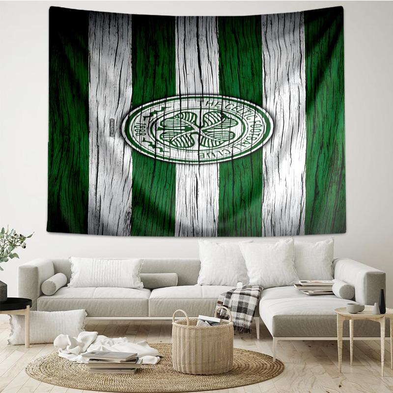 Celtic Football Club Crest Tapestry Hanging for Bedroom,Livingroom, Playroom,Decor Art Room Wall Tapestry Holiday and Birthday Gifts