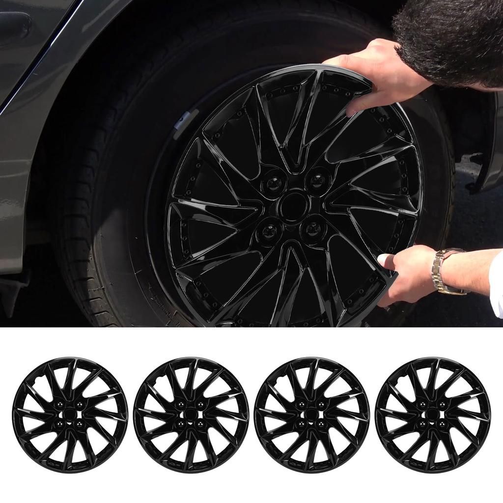 4 шт. 14-дюймовые колпаки на колеса, защитные, модные R14, сменные колпаки для большинства легковых автомобилей, грузовиков, внедорожников
