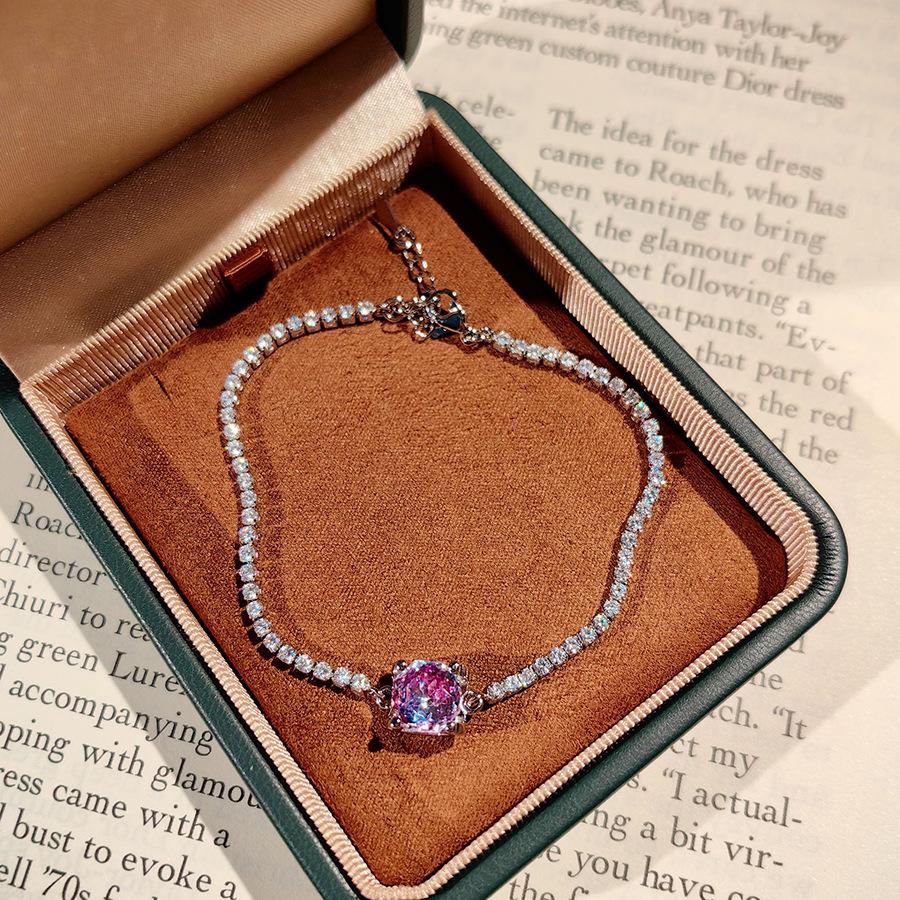 Классическое ожерелье-подвеска 'Голова быка' с розовым звездчатым анисом, огранка 'роза', параиба, красочные серьги-пусеты с бриллиантами, кольцо с розовым бриллиантом, браслет цвета морской волны