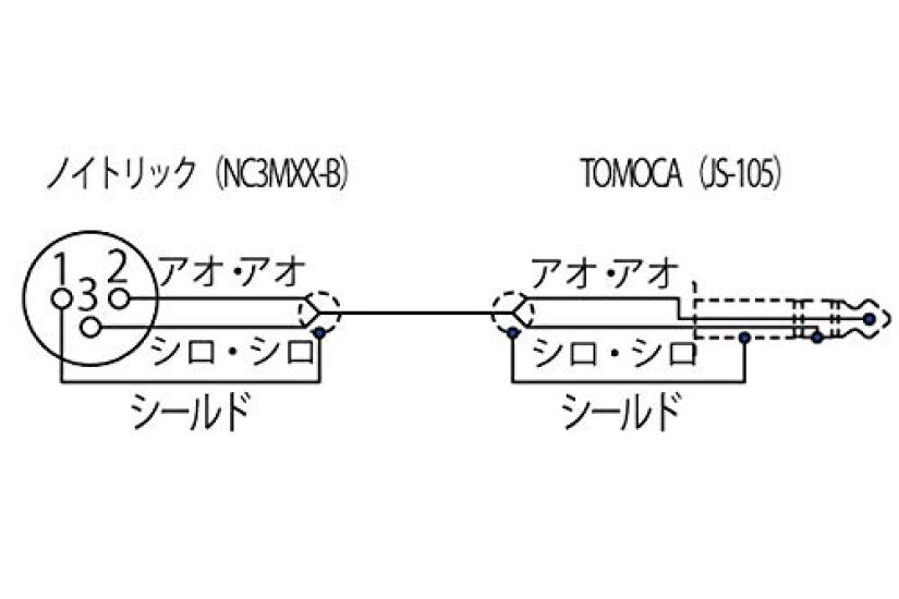 XLR Male TRS 2M CANARE/Canare [TRS/Микрофон/Линейный шнур] SPC02-B2(XX)