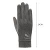 Touch Screen Warm Gloves Thickened Cycling Driving Gloves Daily Mittens  Men Women