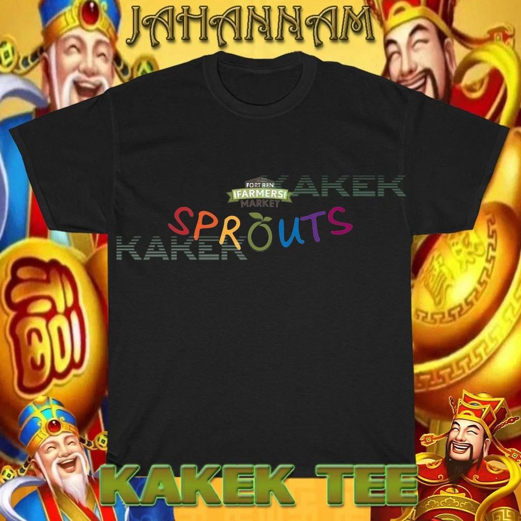 Новая футболка Sprouts Логотип Фермерского рынка Американская футболка Смешная Размер от S до 5XL