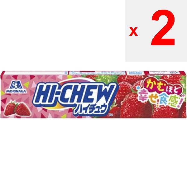 Morinaga Hi-Chew Strawberry 12 шт. [Кондитерские изделия]. Чем больше жуешь, тем больше сока вытекает, Чем больше жуешь, тем больше сока вытекает, cr