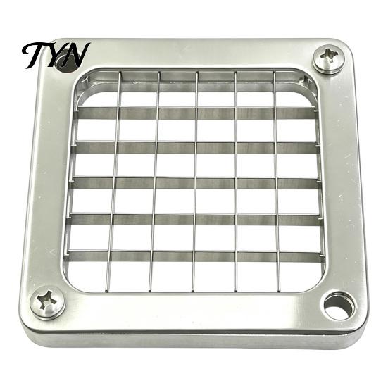 Rust Resistant Kitchen Gadget Part Stainless Steel Vegetable Cutter Replacement Blade, Fruit Cutting Machine Easy to Clean Dicer Blade
