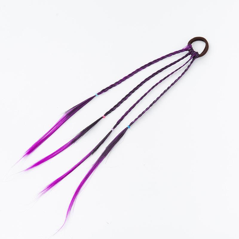 3 шт. простая детская резинка для волос резинка аксессуары для волос детский парик повязка на голову для девочек твист коса веревка головной убор детский подарок