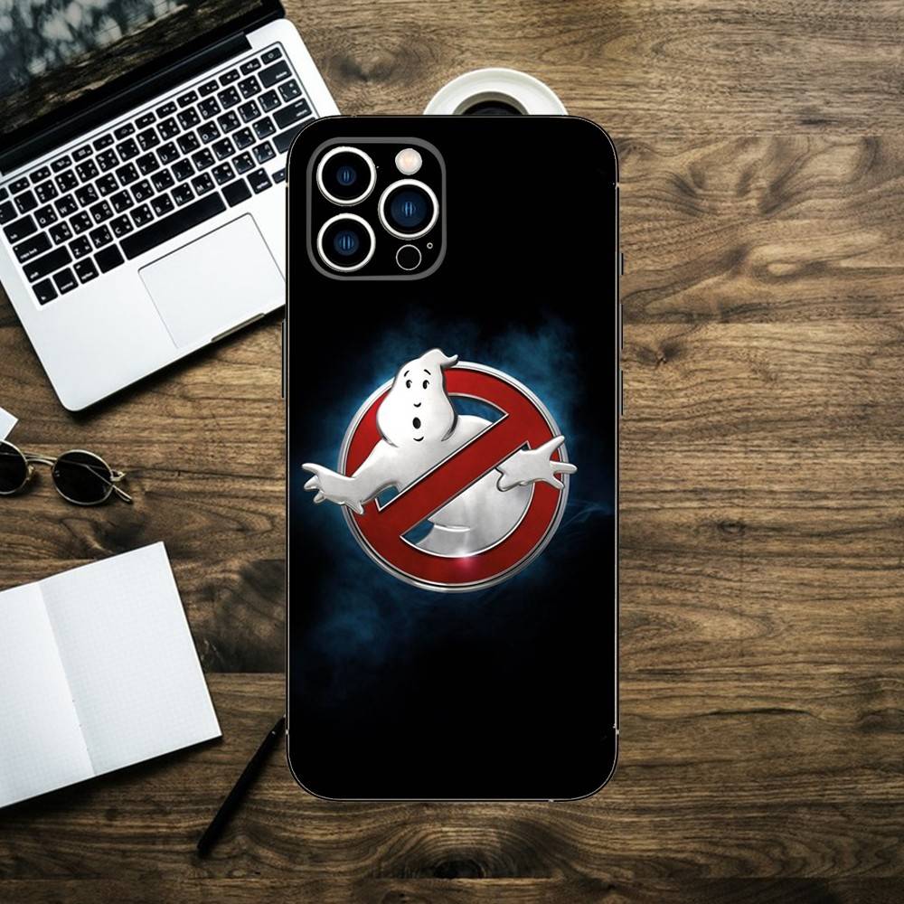 E-Extreme G-Ghostbusters Phone Case For iPhone 16,15,14,13,12,11,XS,XR,X,8,7,Pro,Max,Plus,mini Silicone Black Cover