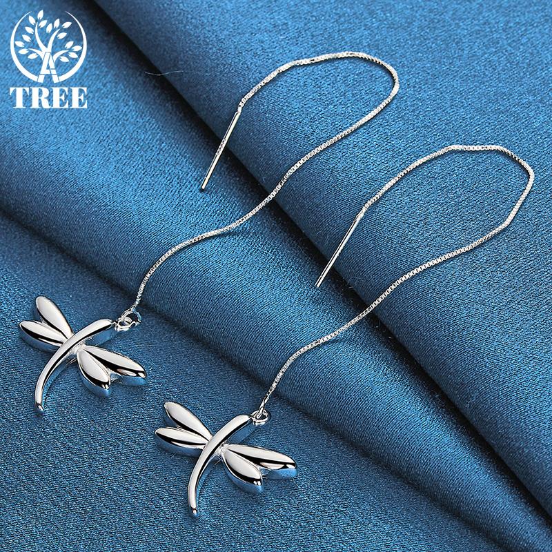 Ювелирные изделия из серебра 925 пробы со стрекозой Earline