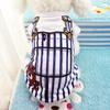 Pink Blue Puppy Dogs Vests Soft Small Dog T-Shirt Lovely Cartoon Clothing Summer Shirt