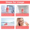 Ice Roller for Face Silicone Face Lifting Contouring Tools Ice Cube Roller Neck Eye Facial Massager Beauty Skin Care Reusable