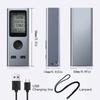 Mini Laser Rangefinder Digital Tape Measure Laser Ruler USB Charge Aluminum Alloy Fuselage Measuring Distance: 30m/50m