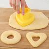 Форма для торта в виде пончиков с плоскогубцами Diy резак для пончиков, форма для штампов для печенья, резак для десертов, форма для изготовления пончиков, кухонный инструмент для выпечки