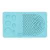 1 Set of Derivative Paper Winding Disc 20 Roots Needle Plate   Grid Tool(Blue)