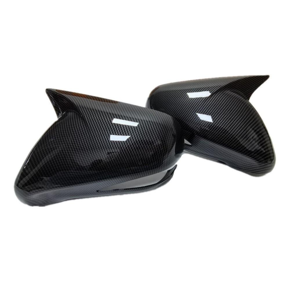 For 2006-2012 Lexus IS IS250 IS350 ISF Carbon Fiber Look Rearview Mirror Cover Cap