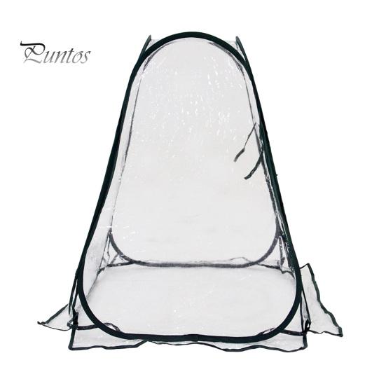 Мини-теплица, переносной укрытие для цветочного горшка, крытый, открытый, солнечный, складной, из прозрачного ПВХ, для защиты от холода и заморозков