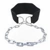 Neoprene Chin Up With Chain Sport Protector Strap Waist Support Dipping Belt Weight Lifting Belt