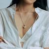 Exquisite White Crystal Necklaces For Women Lady Fashion New Clavicle Chain Jewelry Gift Party collares para mujer